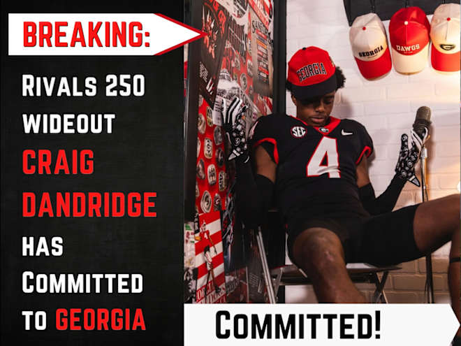 Rivals250 wideout Craig Dandridge commits to Georgia