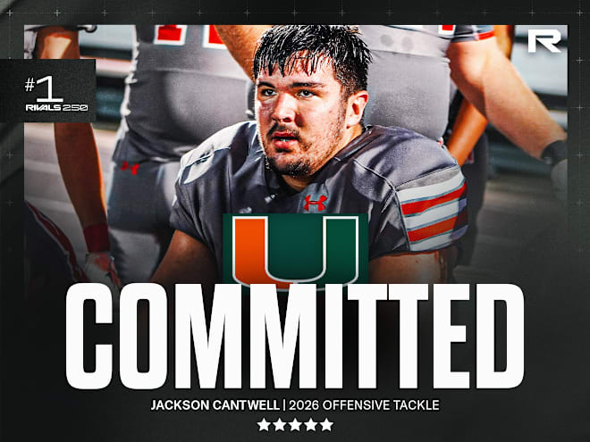 Shocker! Rivals250 No. 1 Jackson Cantwell commits to Miami over Georgia