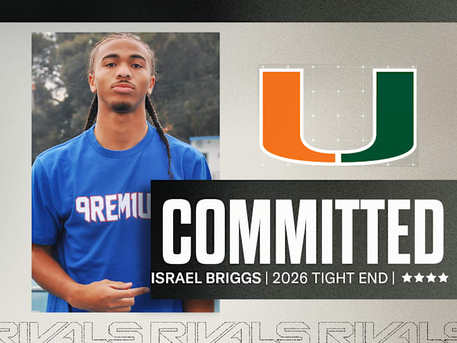 Four-star California tight end Israel Briggs commits to Miami