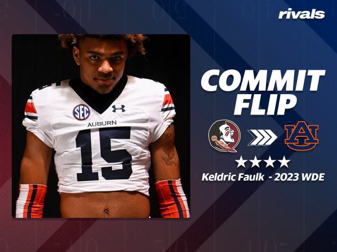 Commitment Breakdown: Auburn flips four-star WDE Keldric Faulk from FSU