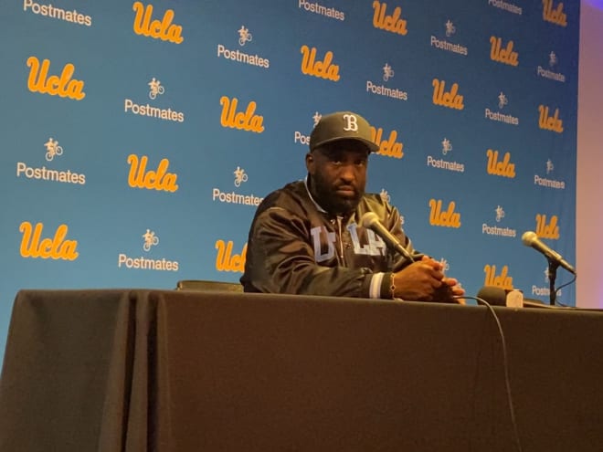 WATCH: UCLA head coach DeShaun Foster recaps first win at Rose Bowl