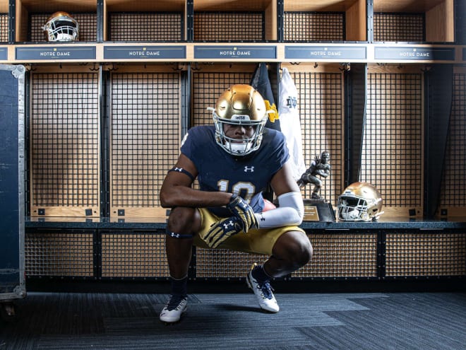 2021 DE David Abiara Places Notre Dame In Top 7