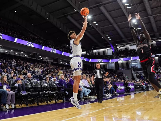 Northwestern closes calendar year by rolling over Northeastern, 85-60