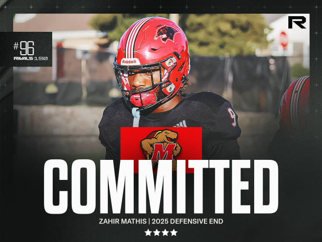 Former Ohio State DE pledge Zahir Mathis commits to Maryland