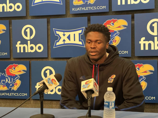 WATCH: Flory Bidunga talks about facing Washburn on Tuesday night