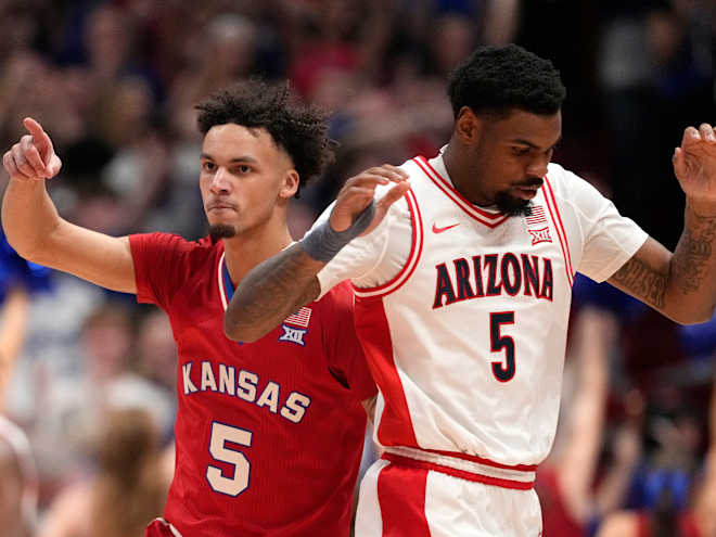 RECAP: No. 24 Arizona falls short in comeback effort in 83-76 loss to KU