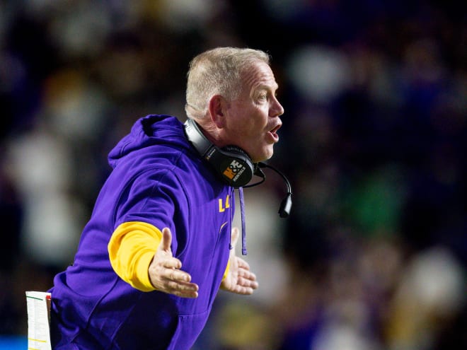 Brian Kelly says LSU will be more aggressive in the transfer portal