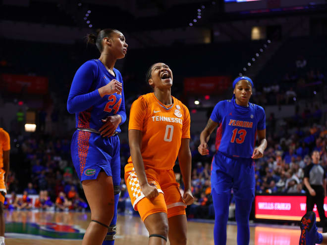 Lady Vols survives ugly start, down Florida on the road with strong third