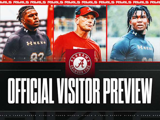 Alabama rolling with several top targets in town for official visits
