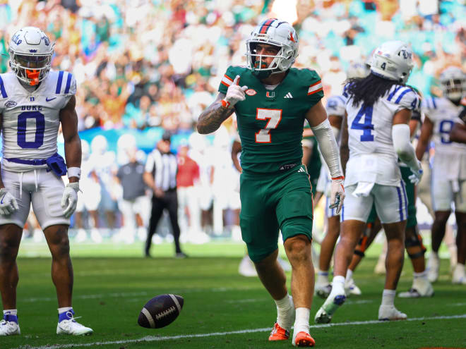 Miami Football: Ward and Restrepo earn weekly ACC Honors