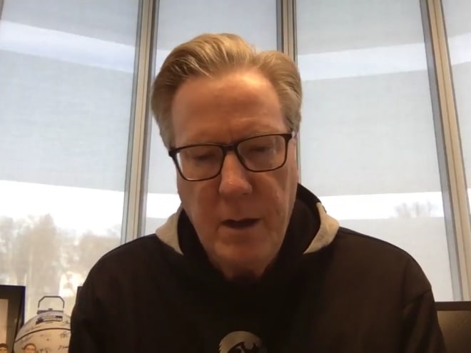 WATCH: Fran McCaffery on Ohio State, Riley Mulvey Seeing More Minutes