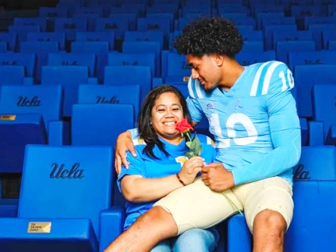 Texas A&M commit EDGE Samu Moala recaps official visit to UCLA