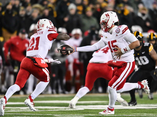 Key stats of the game in Nebraska's loss at Iowa