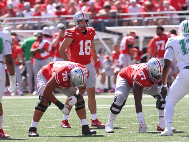 Ohio State's explosive passing offense looks different, for now