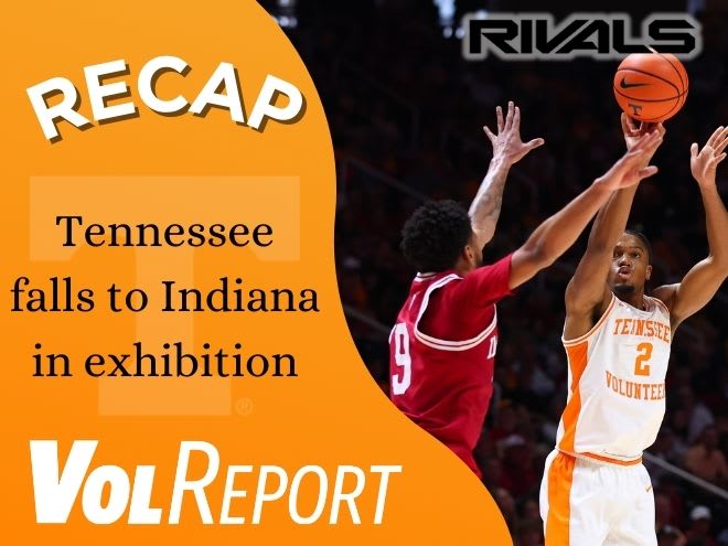 Reacting to Tennessee basketball's loss to Indiana in its exhibition