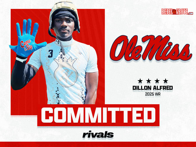 Four-Star WR Dillon Alfred commits to Ole Miss over Missouri
