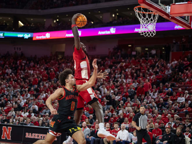 Short-handed Huskers see win streak snapped by No. 25 Maryland