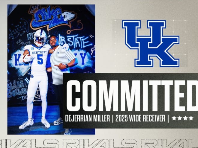 Rivals250 WR DJ Miller commits to Kentucky