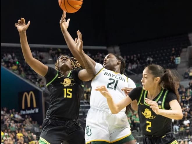 Oregon women's basketball upsets No. 12 ranked Baylor 76-74