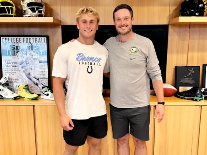 2025 LB McKay Madsen talks Oregon visit, decision timeline