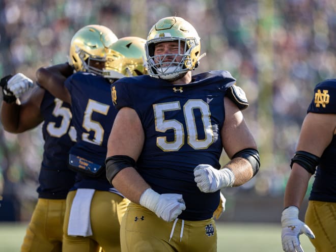 Notre Dame football injury report: Starter Rocco Spindler available vs. UGA