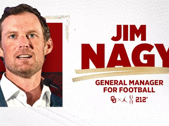 Oklahoma hires Jim Nagy as football general manager