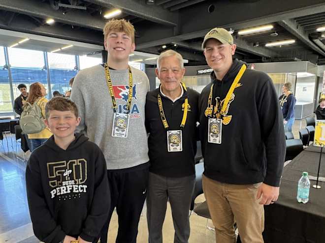 2027 Four-Star OL Cam Wagner Talks Familial Connections to Iowa