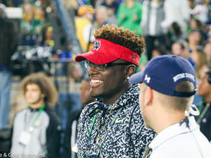 Notre Dame Visit Exceeds Expectations For 2018 DL Daniel Parker Jr.