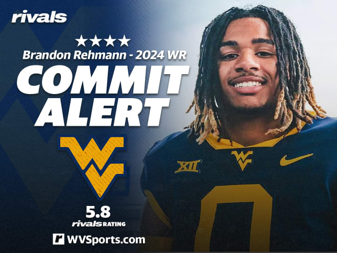 Four-star WR Brandon Rehmann commits to West Virginia