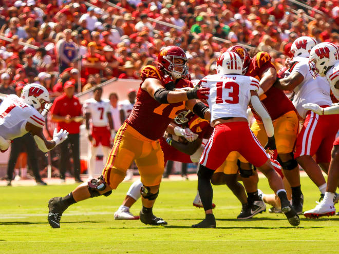 FILM REVIEW: What the tape revealed about USC's offensive line last week