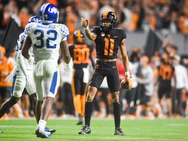 Tennessee football announces it will wear black jerseys against Kentucky