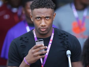 Jumbo-athlete loves first Clemson visit