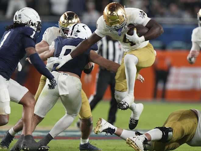 Inside the art behind Notre Dame football's sports science-heavy approach