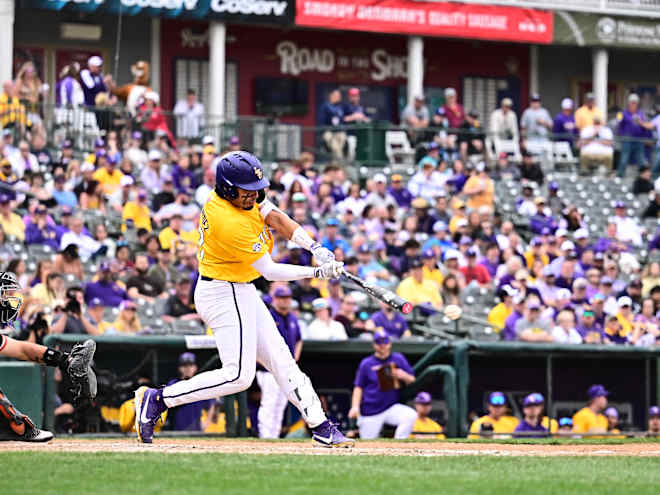 Big second inning propels LSU to 12-8 victory over Sam Houston State