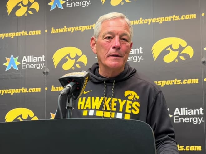 WATCH: Kirk Ferentz Talks Iowa Win Over Northwestern