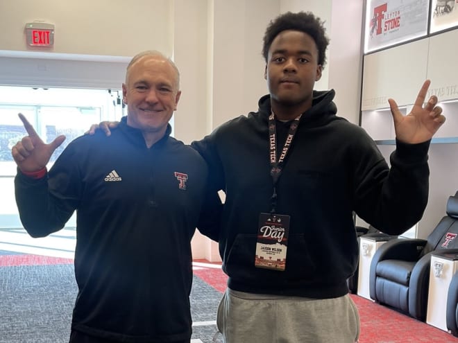 DT Jaxson Wilson on Texas Tech: “It’s a really good place to be”