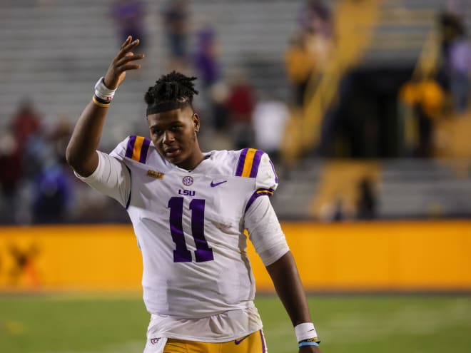 LSU QB TJ Finley enters transfer portal