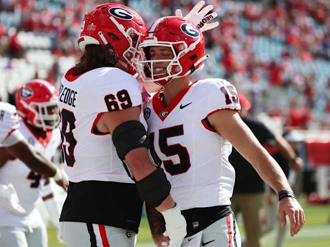 Tate Ratledge gives his take on former Bulldog QB Carson Beck