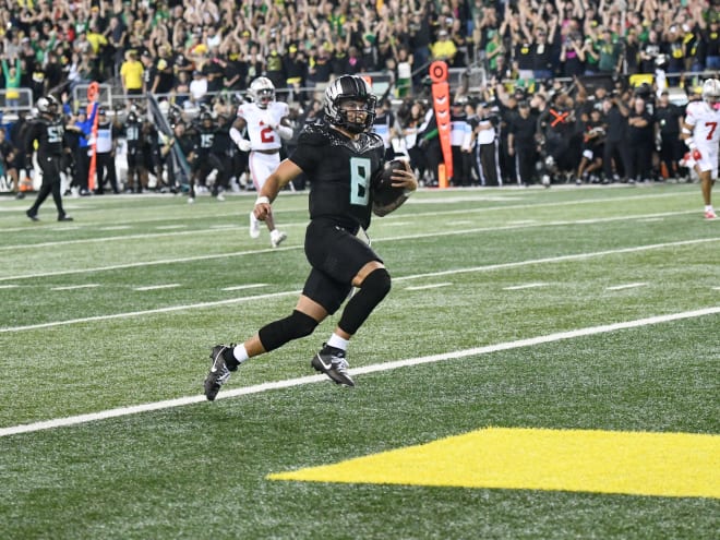 Oregon Offensive Report Card: Regular Season