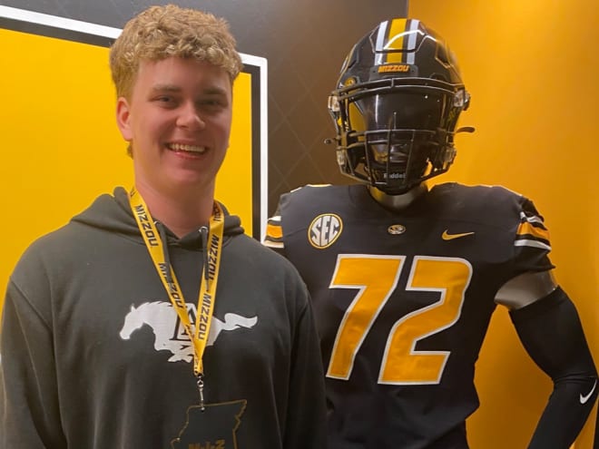 Missouri prioritizing 2025 OL target Jon Adair