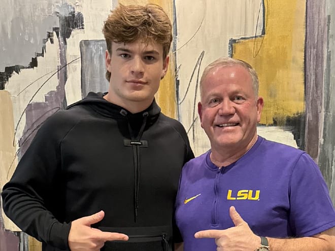 Four-star LB Luke Metz after visit: 'I really love LSU'