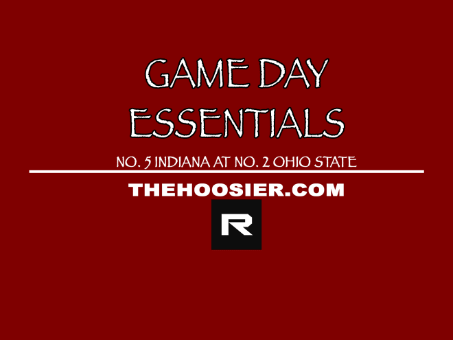 Game Day Essentials: No. 5 Indiana at No. 2 Ohio State