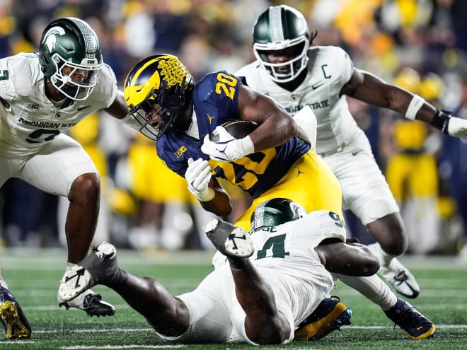 Kalel Mullings addresses MSU skirmish: 'I wasn't stomping on anybody'