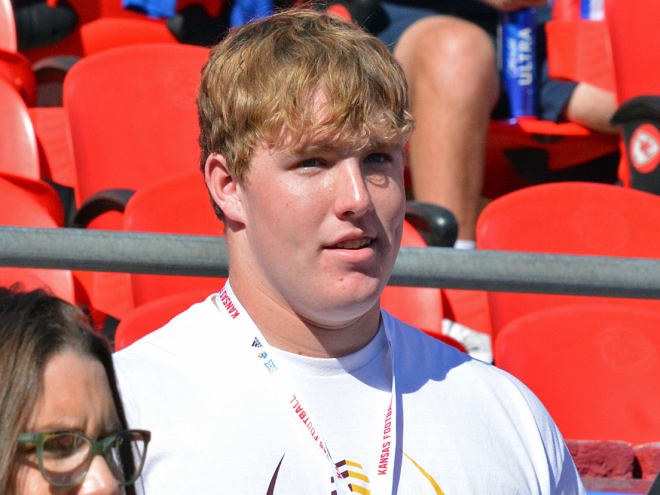 2027 OL Gus Corsair building good relationship with Kansas coaches 2027 OL Gus Corsair building good relationship with Kansas coaches