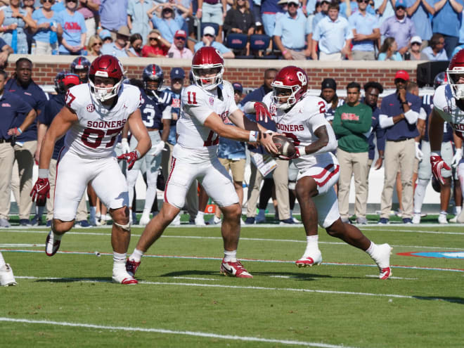 Oklahoma moves to 4-4 on the season after 26-14 loss to Ole Miss