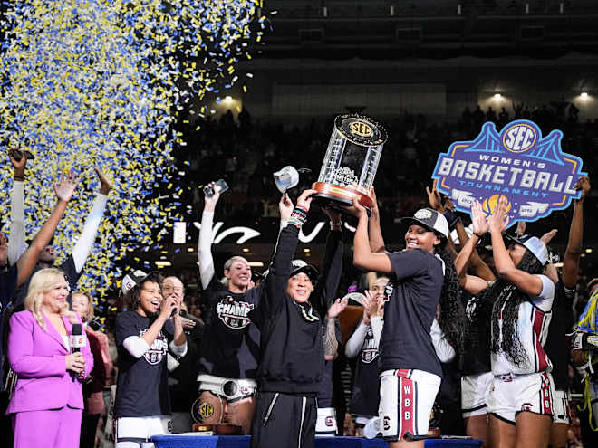 South Carolina Women's Basketball Locker Room Quotes (SEC Championship)