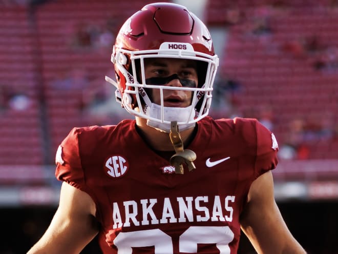 Defensive back Dylan Hasz to transfer from Arkansas