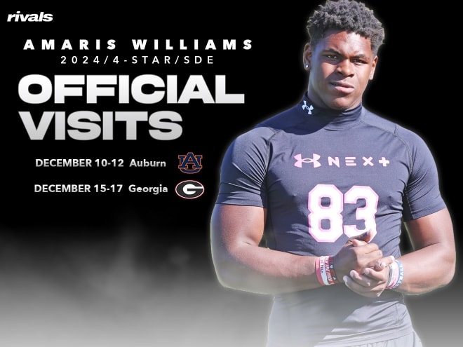 Rivals250 Florida commit Amaris Williams schedules Auburn & Georgia trips