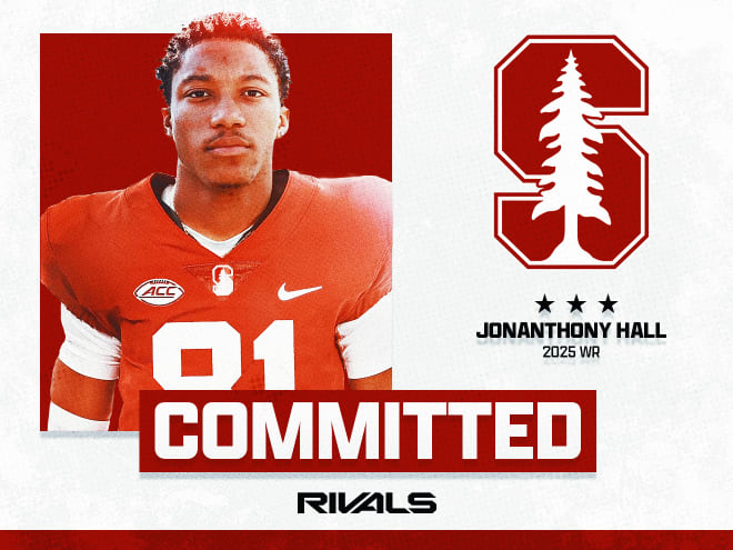 2025 3-star WR JonAnthony Hall commits to Stanford