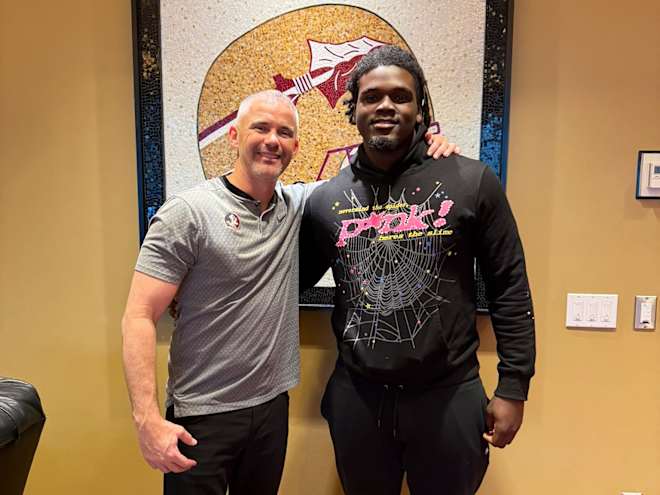 Top JUCO DT, UGA commit Seven Cloud locks in official visit with FSU